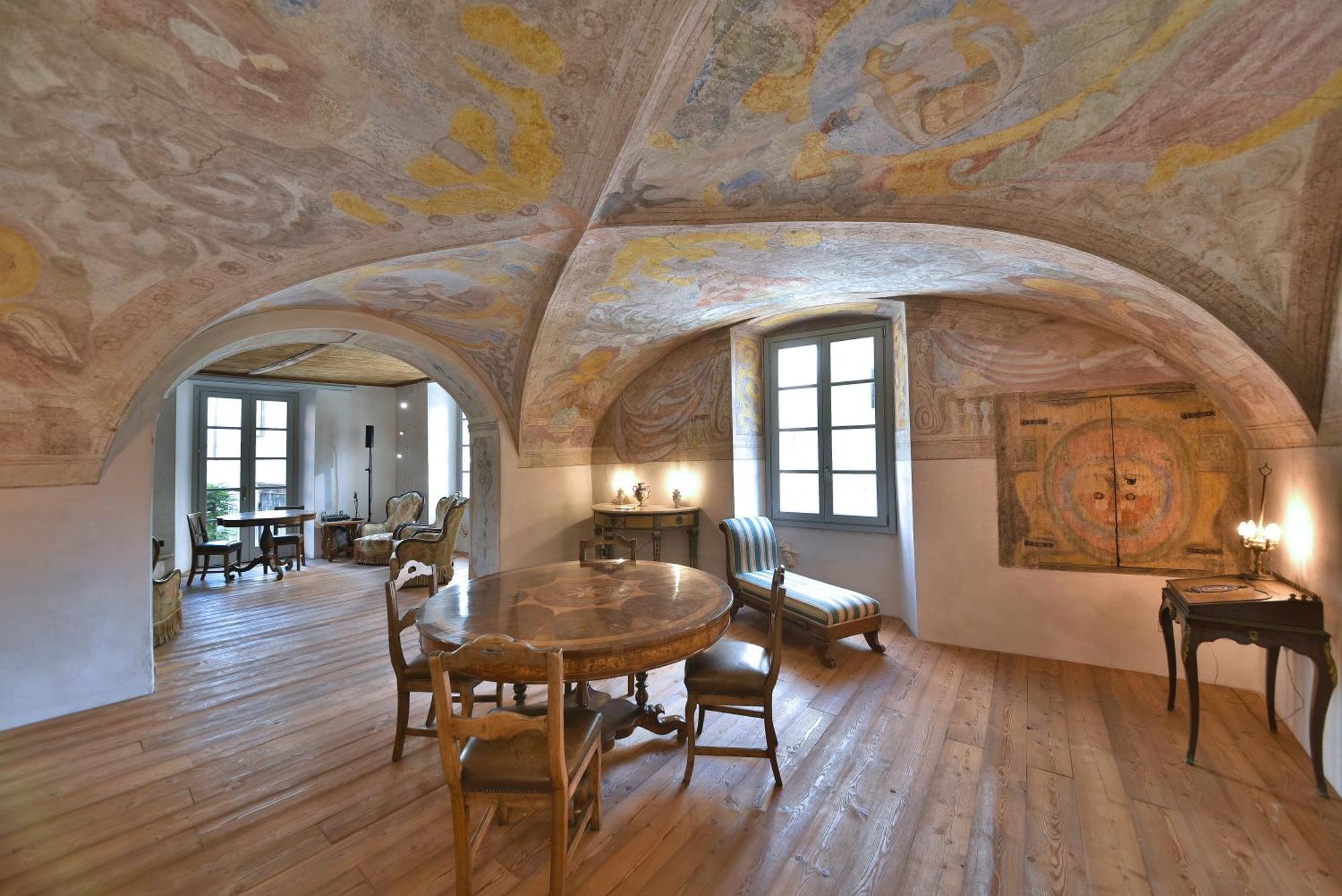 Villa Piano Nobile Al Roseto Del Drago San Bernardo  Exterior foto